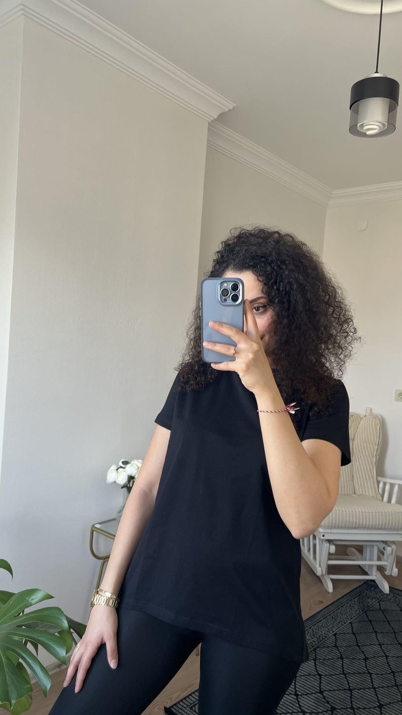 Quzu Basic Tshirt Siyah