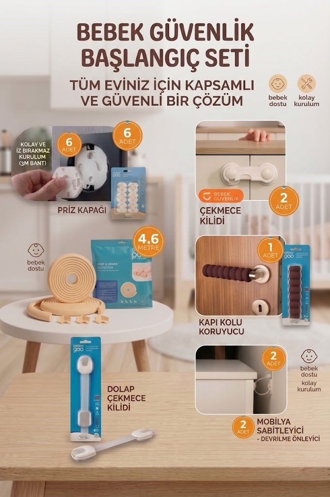 Miningaa Evde Güvenlik Seti 3