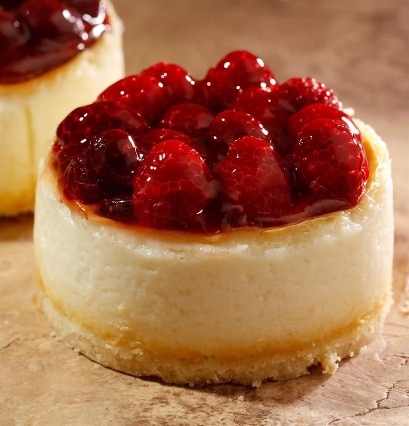 Frambuazlı Adet Cheesecake
