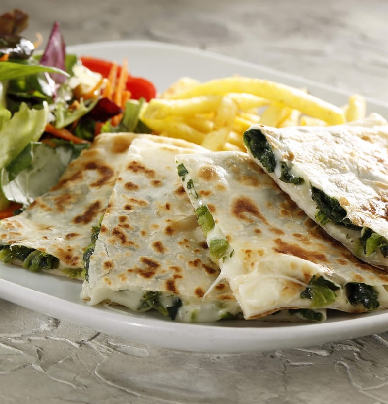 Ispanaklı Mozarella Gözleme