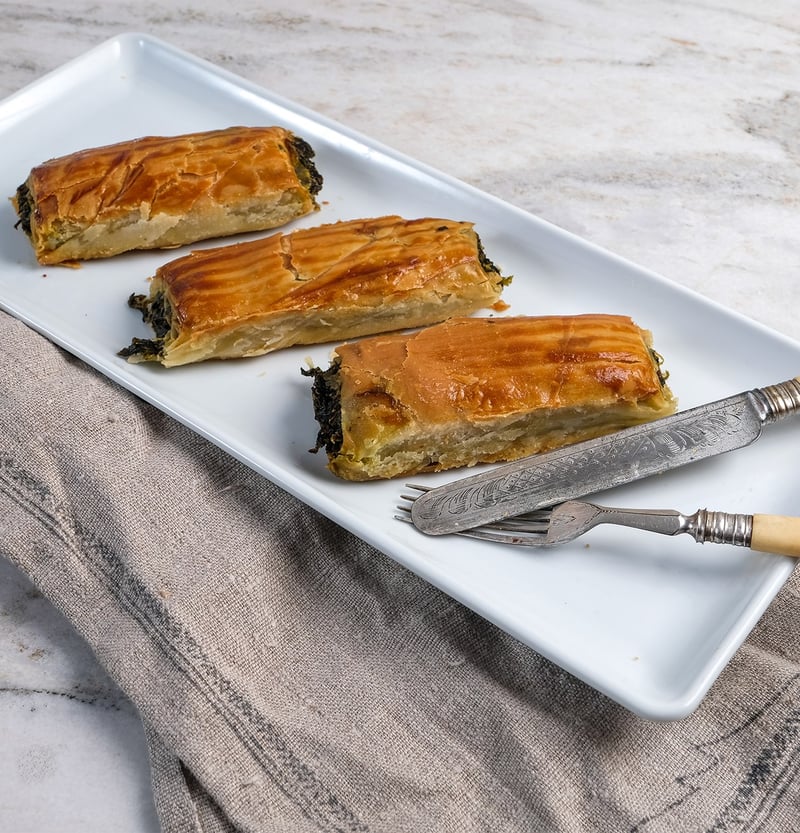 Ispanaklı Parmak Börek