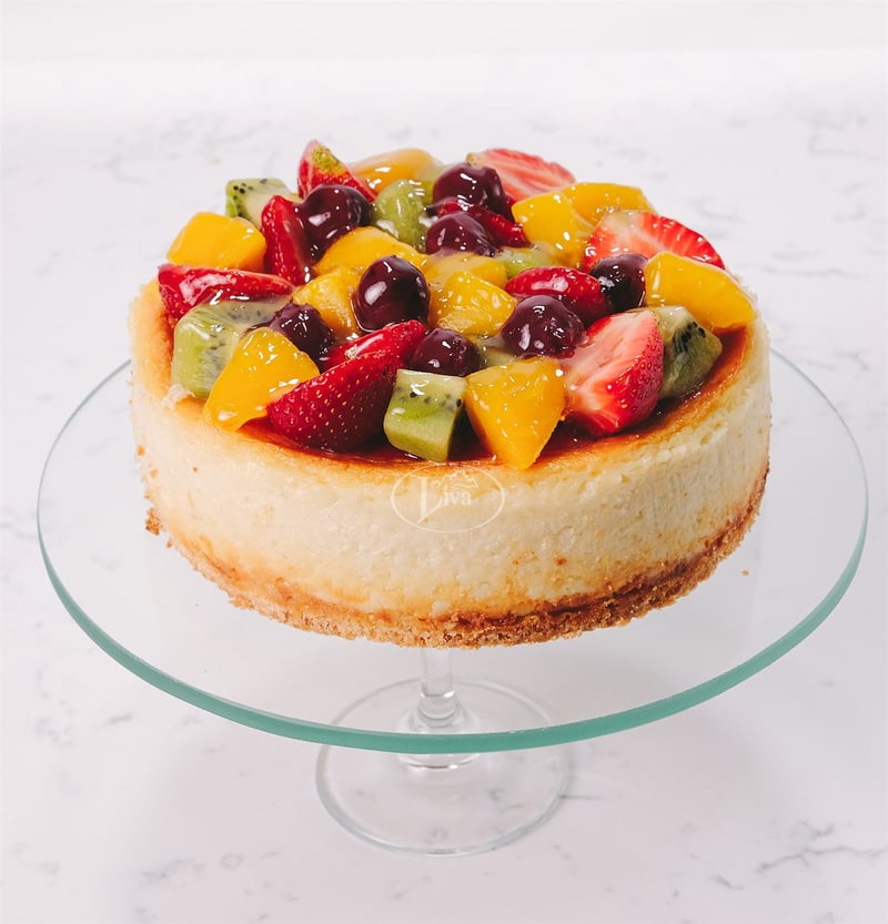 Karışık Meyveli Cheesecake