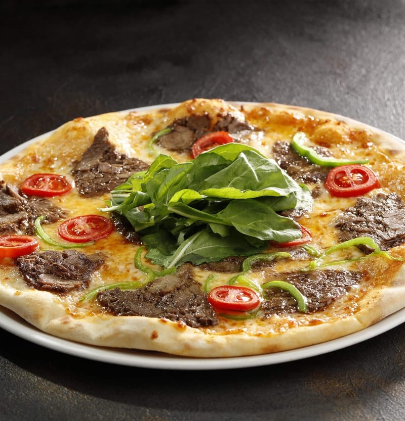 Kavurmalı Pizza