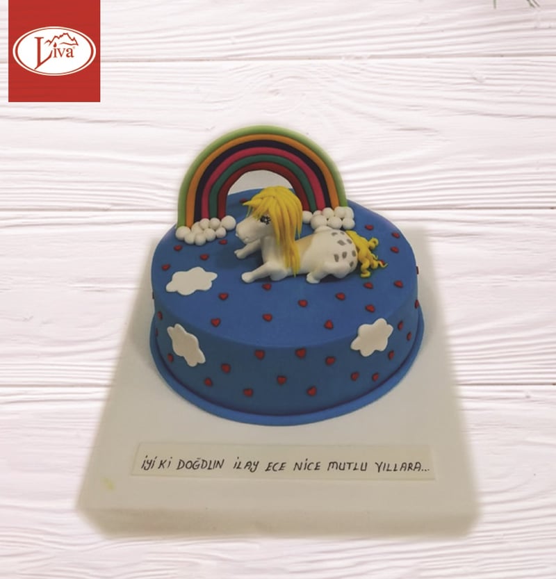 Liva Tatlı Pony Özel Pasta