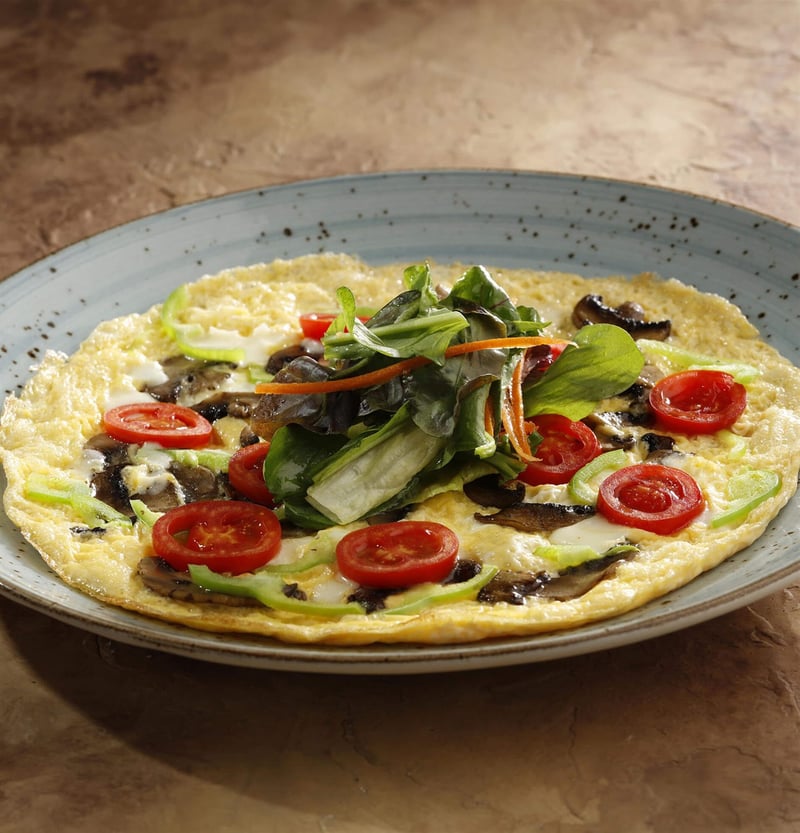 Mantarlı Omlet