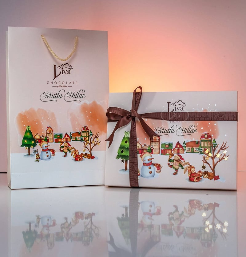 Yılbaşı Kartpostal Madlen Kutusu
