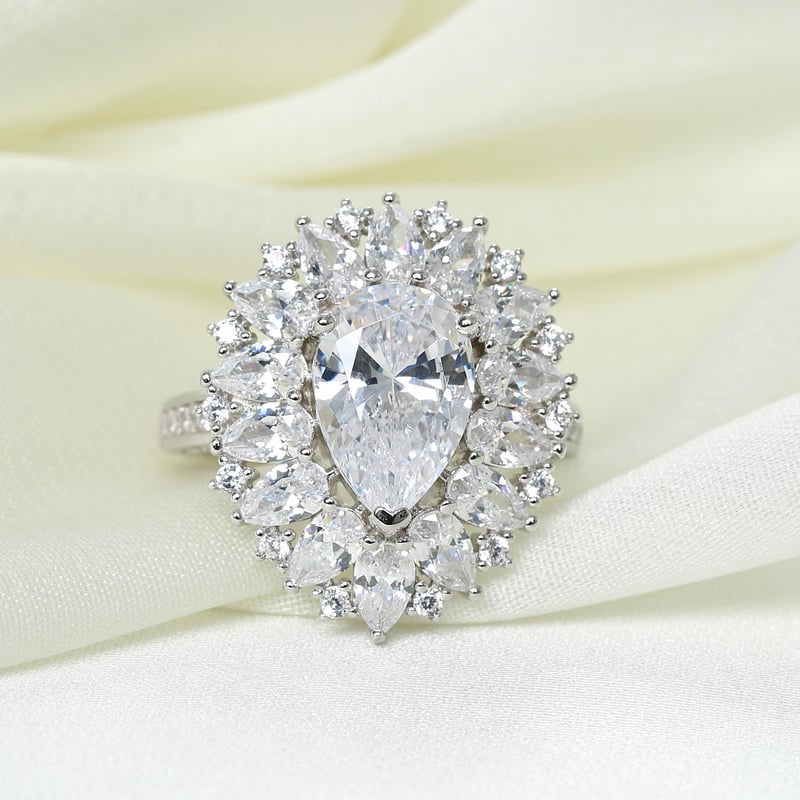 Effective Diamond Majeste Işıltısı Gümüş Yüzük