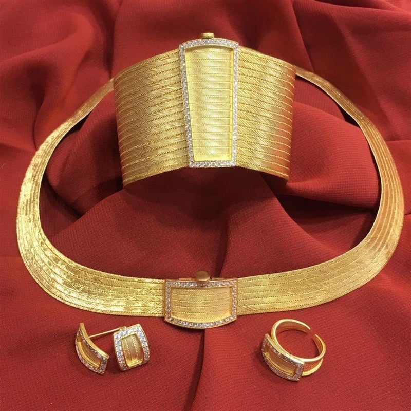 17 Sıra Bileklik 7 Sıra Gerdanlık Kenar Taşlı Hasır Toka Altın Kaplama Gümüş Trabzon Hasırı Set