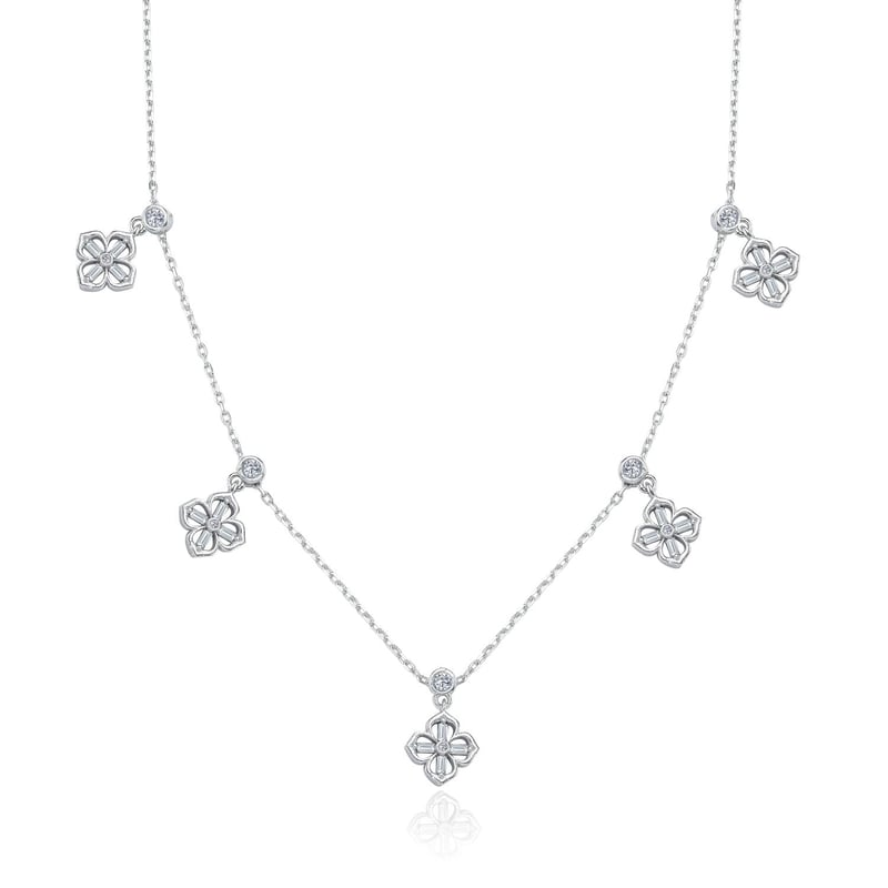 Baget Bereketi Choker Gümüş Şans Kolye