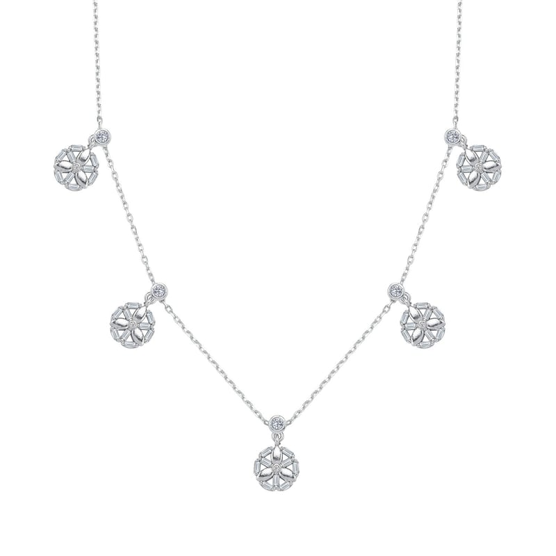 Baget Büyüsü Choker Gümüş Şans Kolye