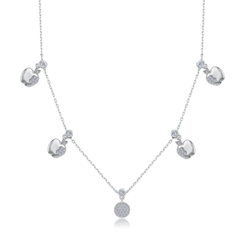 Cennet Meyvesi Choker Gümüş Şans Kolye