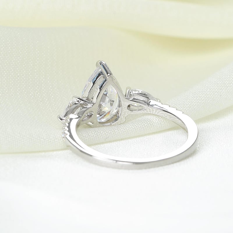 Effective Diamond Damla Poleni Gümüş Yüzük