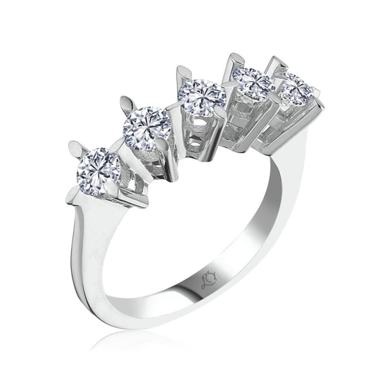 Effective Diamond Markiz Esinti Beştaş Gümüş Yüzük