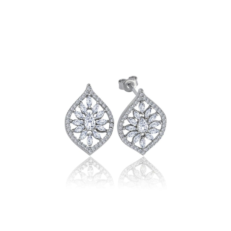 Effective Diamond Markiz Rüyası Gümüş Küpe