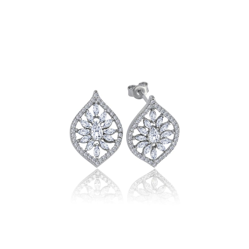 Effective Diamond Markiz Rüyası Gümüş Küpe