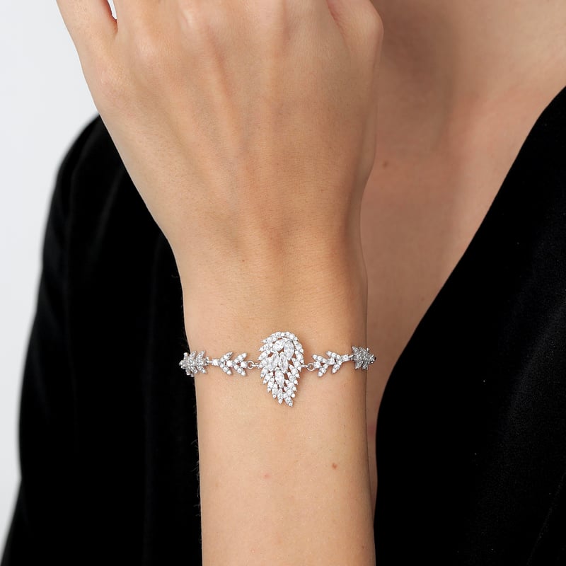 Effective Diamond Meleğin Rüyası Gümüş Bileklik