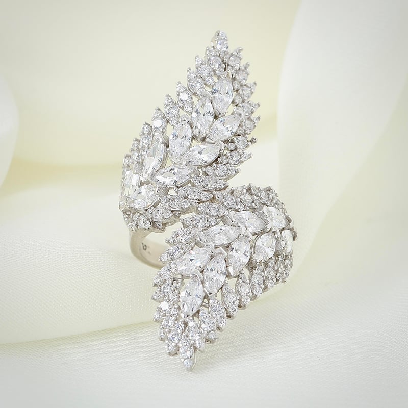 Effective Diamond Meleğin Rüyası Gümüş Yüzük