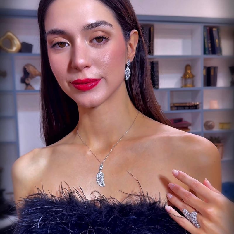 Effective Diamond Meleğin Rüyası Gümüş Dörtlü Set