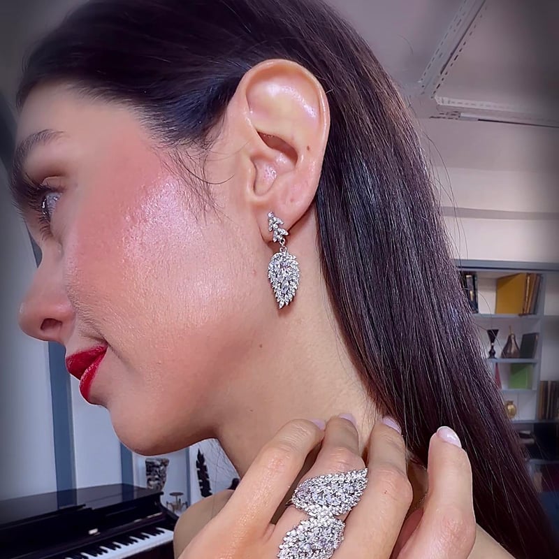 Effective Diamond Meleğin Rüyası Gümüş Dörtlü Set