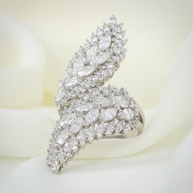 Effective Diamond Meleğin Rüyası Gümüş Yüzük