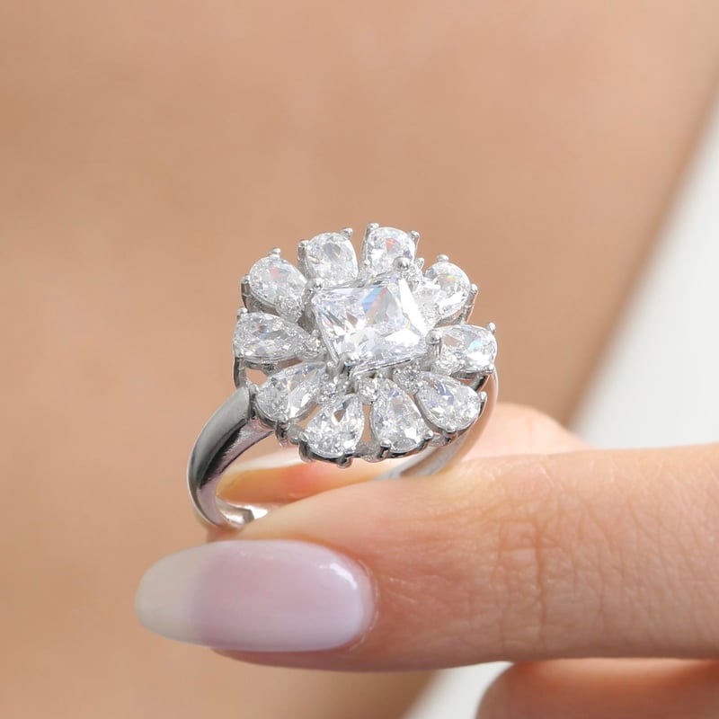 Effective Diamond Milano Rüyası Işıltılı Gümüş Yüzük