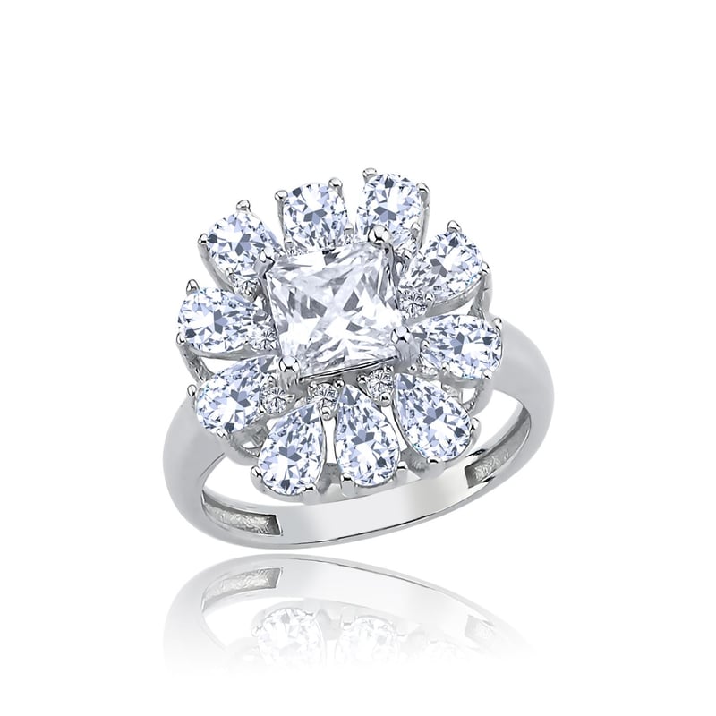 Effective Diamond Milano Rüyası Işıltılı Gümüş Yüzük