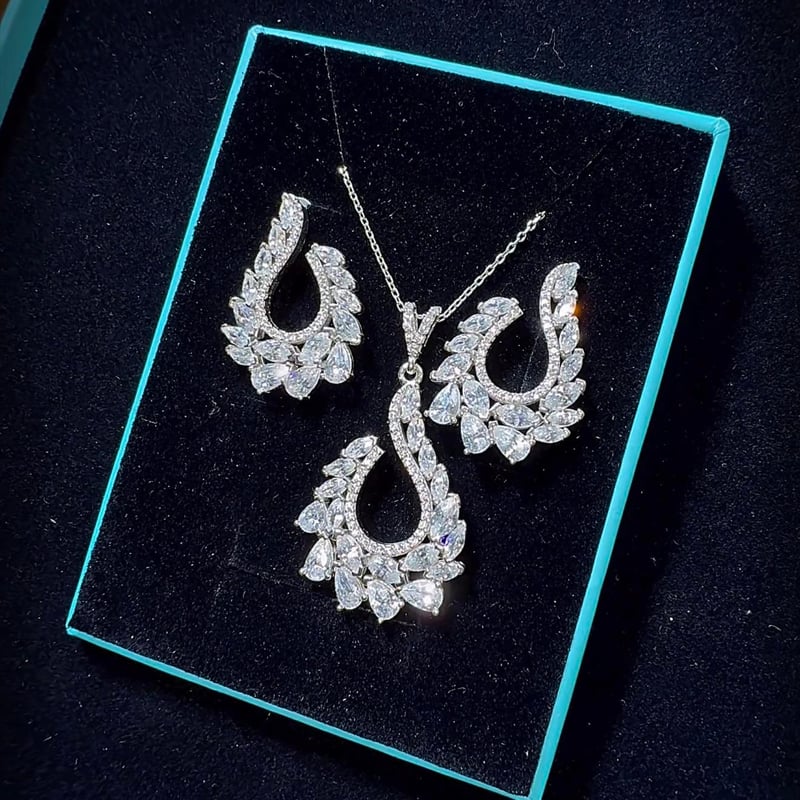 Effective Diamond Okyanus Rüyası Gümüş Dörtlü Set