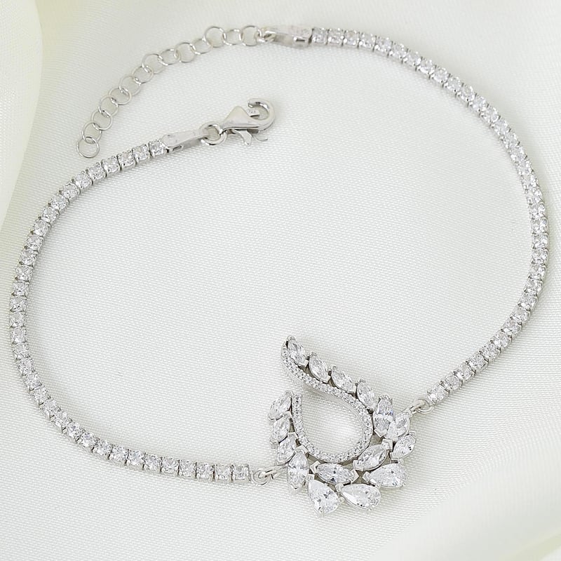 Effective Diamond Okyanus Rüyası Gümüş Bileklik