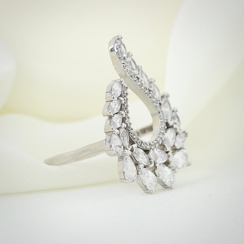 Effective Diamond Okyanus Rüyası Gümüş Yüzük