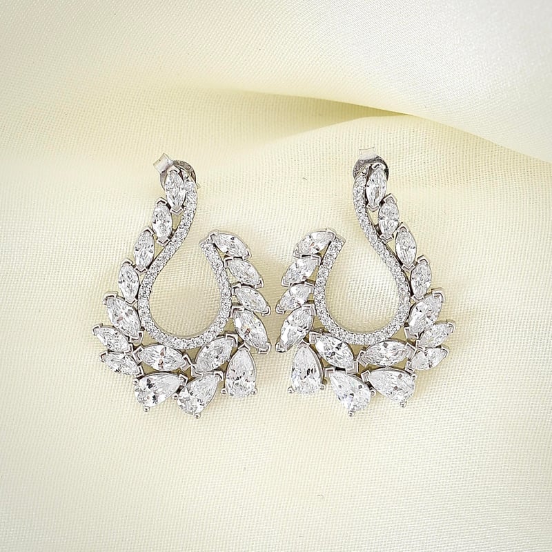 Effective Diamond Okyanus Rüyası Gümüş Küpe