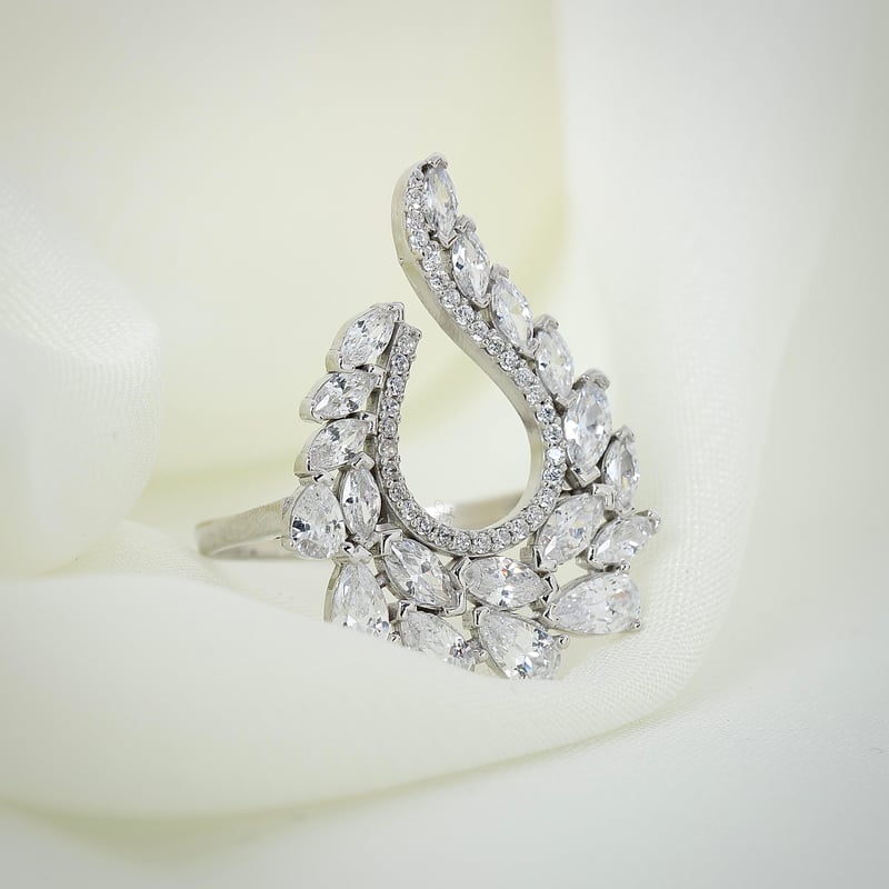 Effective Diamond Okyanus Rüyası Gümüş Yüzük