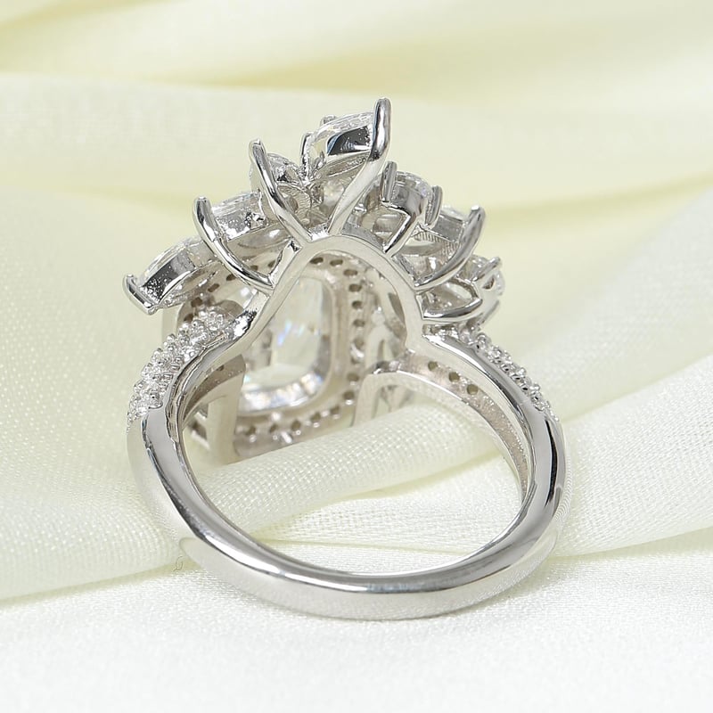 Effective Diamond Saray Tacı Gümüş Yüzük