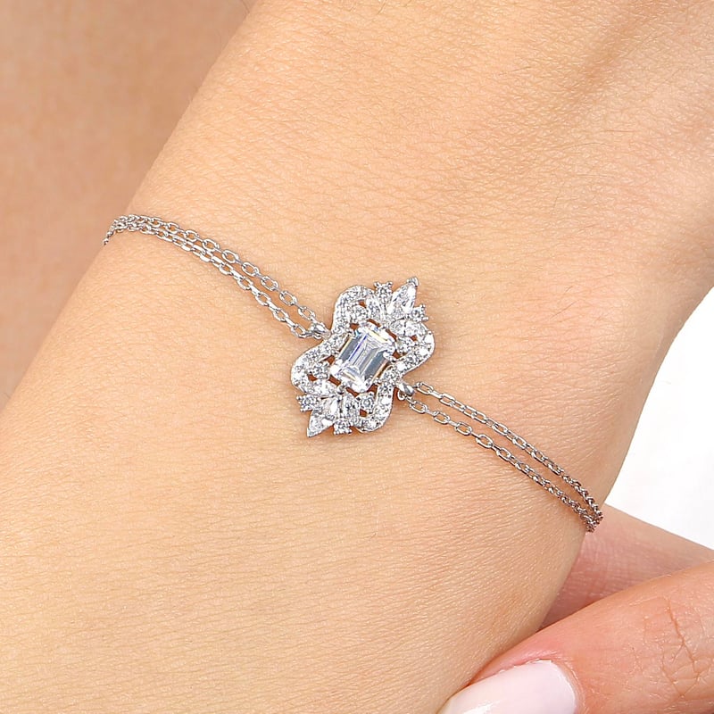 Işıltı Klasiği Vintage Gümüş Mini Set