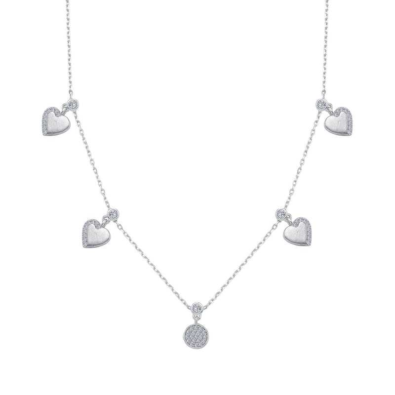 Kalbin Dansı Choker Gümüş Şans Kolye