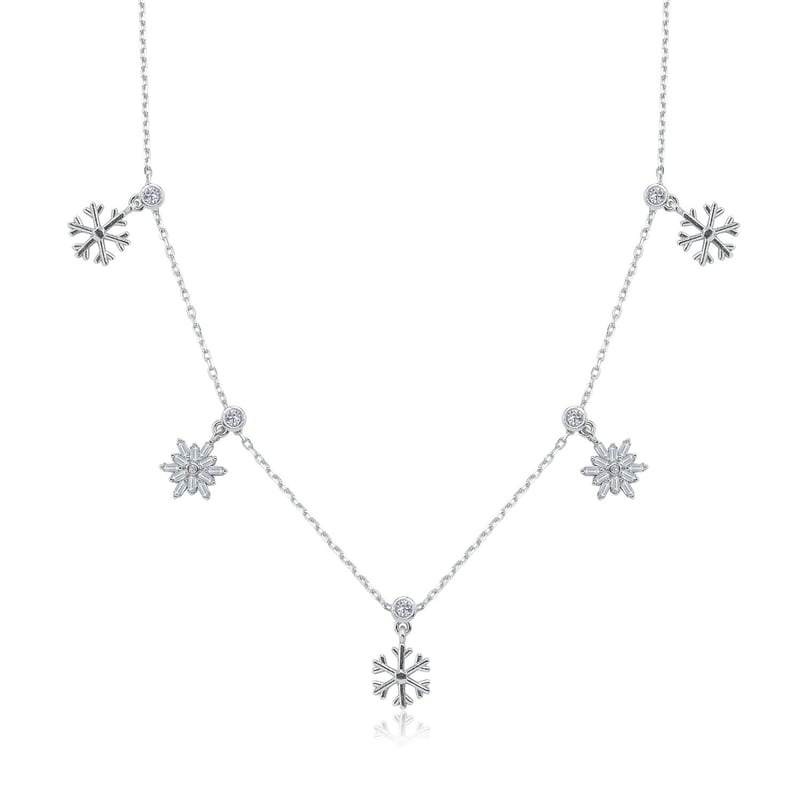Kış Güneşi Choker Gümüş Şans Kolye