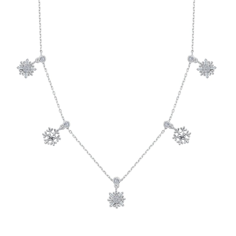 Kristal Buluşması Choker Gümüş Şans Kolye