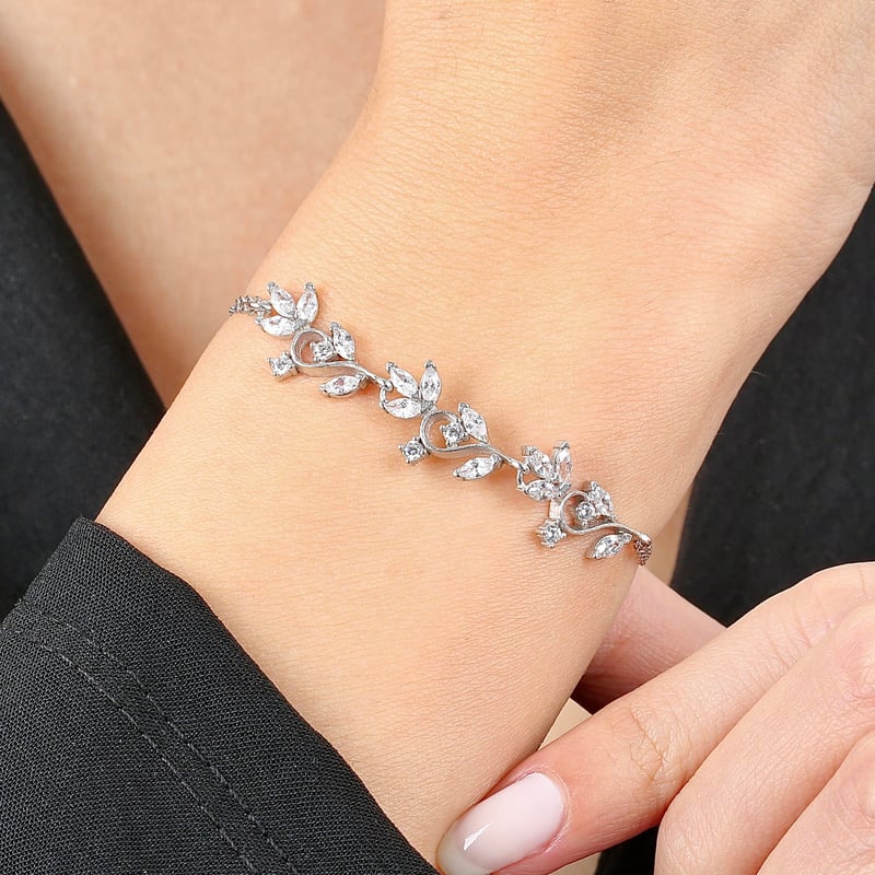 Pırlanta Montür Aşk Bestesi Gümüş Su Yolu Set