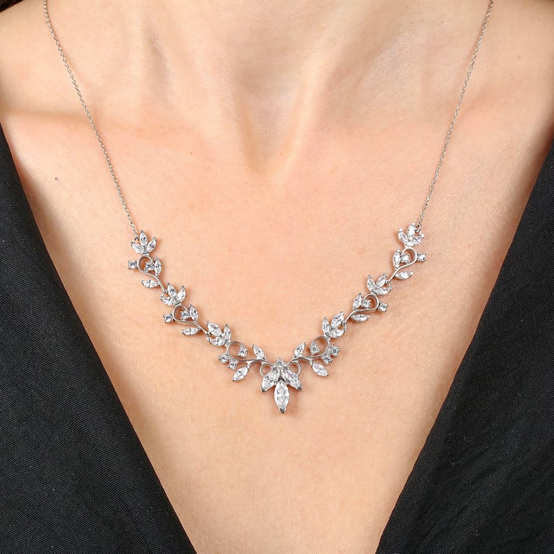 Pırlanta Montür Aşk Bestesi Gümüş Su Yolu Set