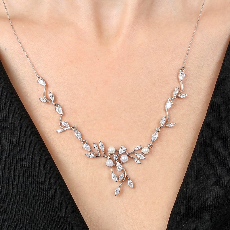 Pırlanta Montür Aşk Masalı Gümüş Su Yolu Set