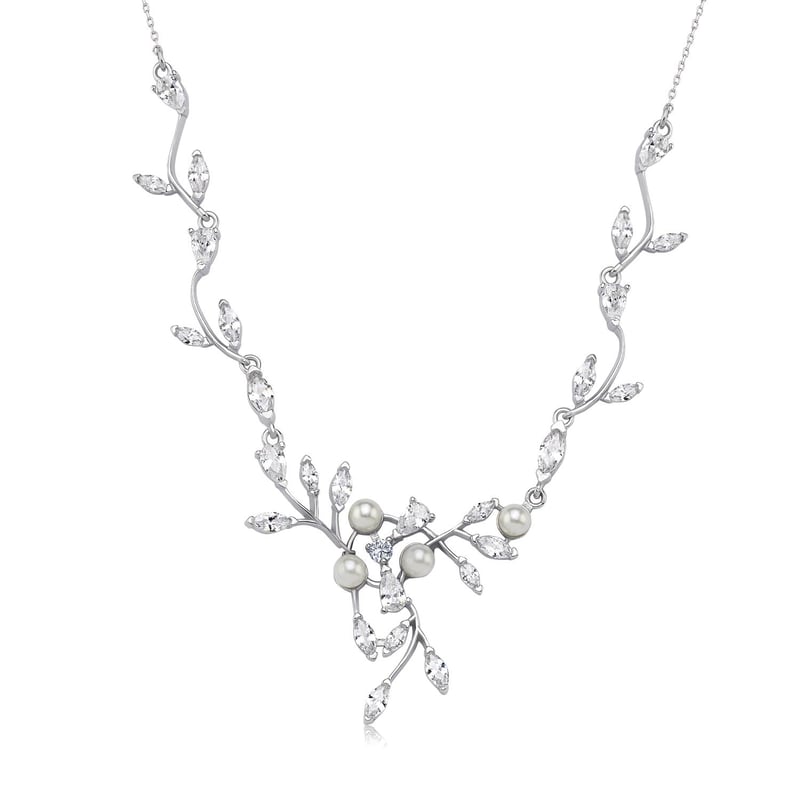 Pırlanta Montür Aşk Masalı Gümüş Su Yolu Set