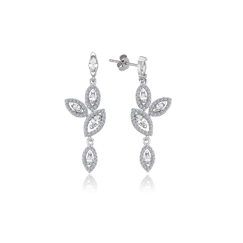 Pırlanta Montür İlk Dans Işıltısı Gümüş Su Yolu Set