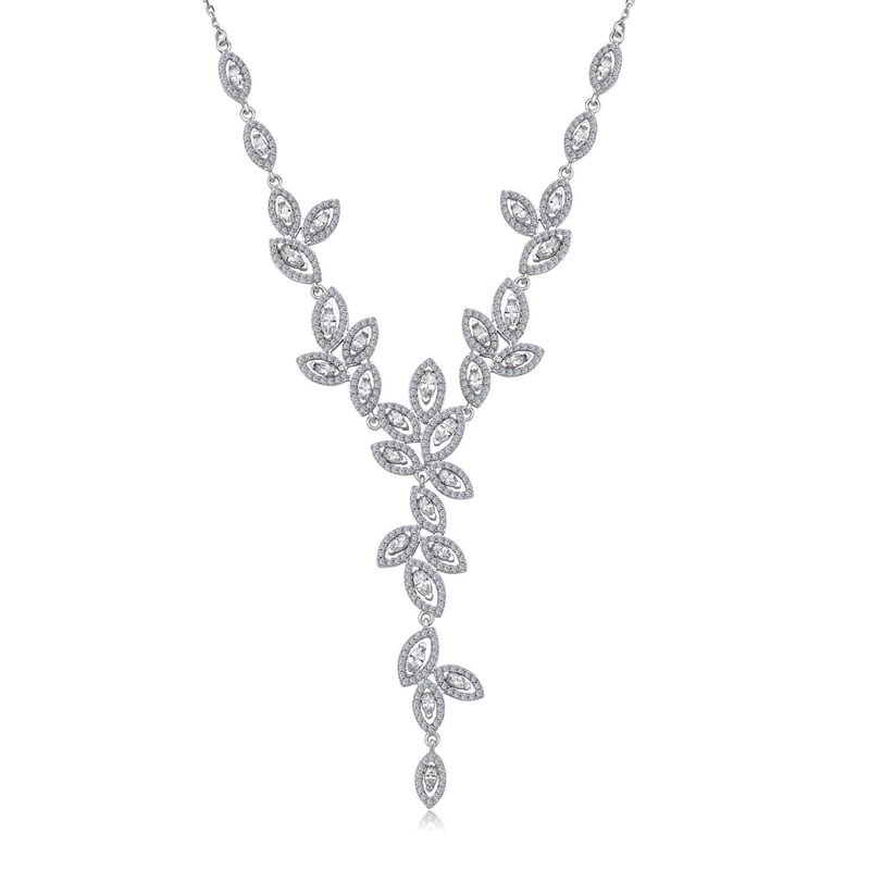 Pırlanta Montür İlk Dans Işıltısı Gümüş Su Yolu Set