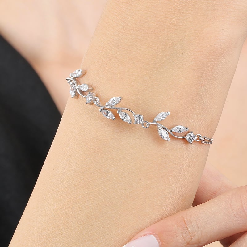 Pırlanta Montür Masal Bestesi Gümüş Su Yolu Set