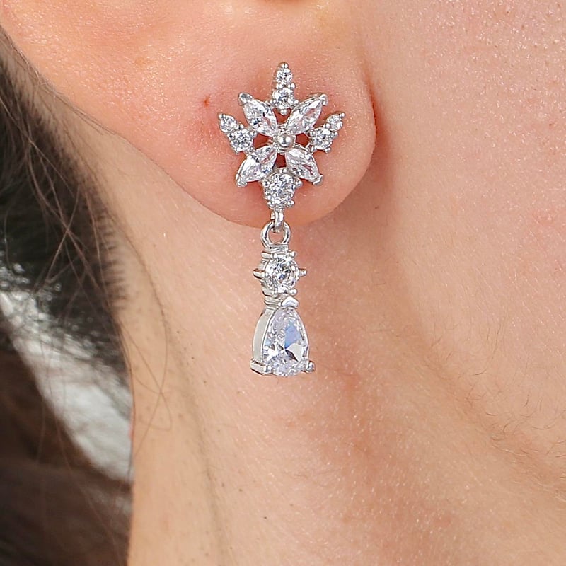 Pırlanta Montür Mutluluk Güneşi Gümüş Üçlü Set