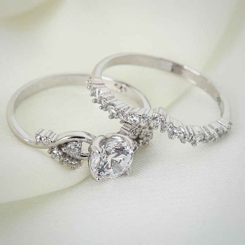 Pırlanta Montür Prensesin Düşü Tween Gümüş Yüzük