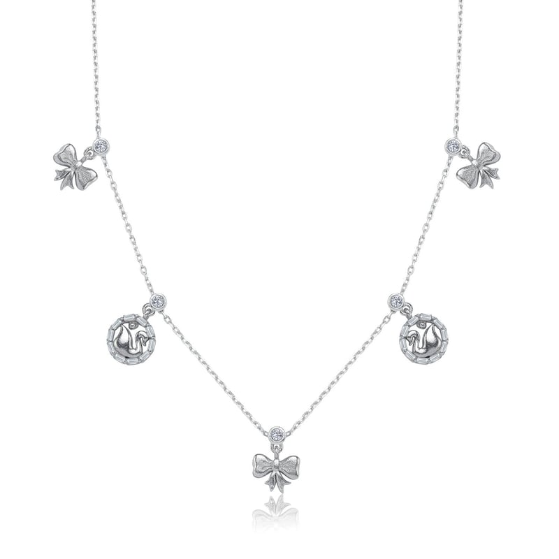 Sevgi Sürprizi Choker Gümüş Şans Kolye