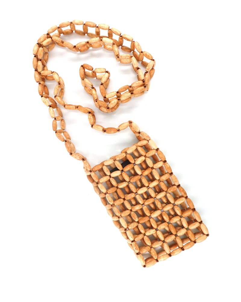 Souvenir İstanbul Antigoni Beige Phone Bag