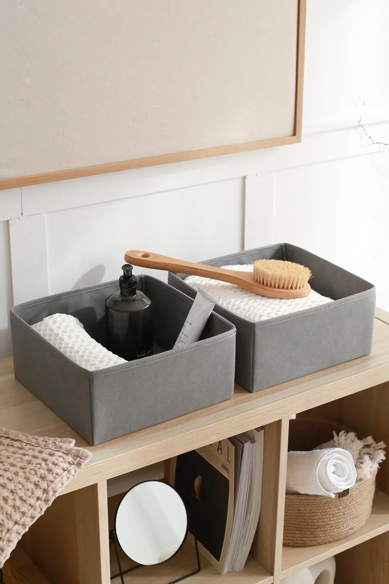 REK HOME 12'li Gri Çekmece İçi Düzenleyici Organizer Set