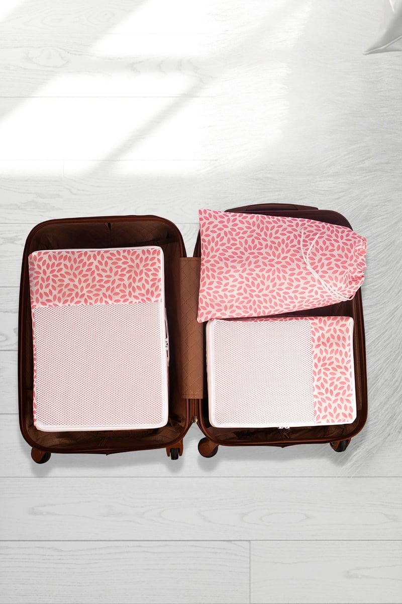 Rek Home 3'lü Bavul İçi Düzenleyici Organizer Set / Pudra