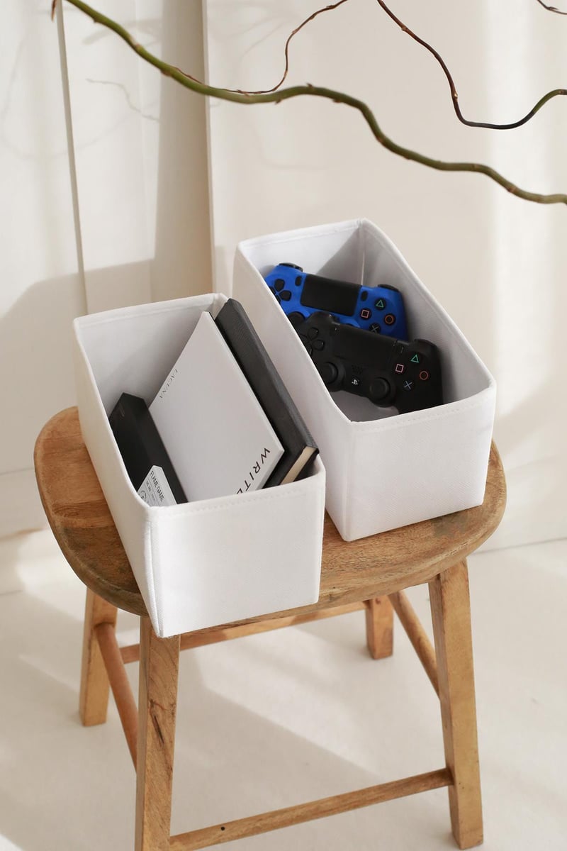 REK HOME 6'lı Beyaz Çekmece İçi Düzenleyici Organizer Set